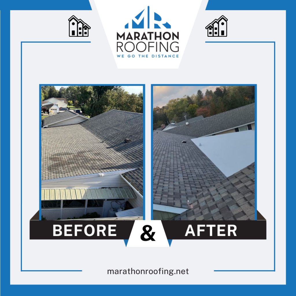 Roof Remodeling Project: Before & After